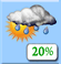 Molto Nuvoloso, Lieve Rain Showers Molto Nuvoloso, Lieve Rain Showers